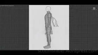 Flame: 3DS MAX Practice Polygon Modeling Model Video #61 (12-24-2025)