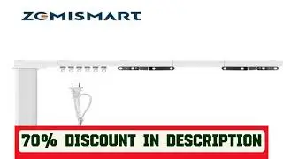 #Zemismart Zigbee 3.0 Smart Curtain Track Work with Tuya Zigbee Hub SmartThings Alexa Google Home A