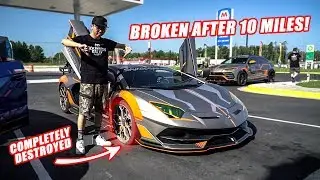 ALEX CHOI BROKE OUR AVENTADOR SVJ!!