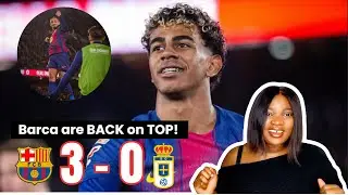 Barca back on top! 3-0 demolition of Oviedo at Camp Nou