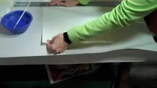My friend Becca King Reed showing how to Tear a Page
