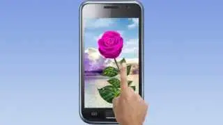 Rose. Magic Touch  Live wallpaper.