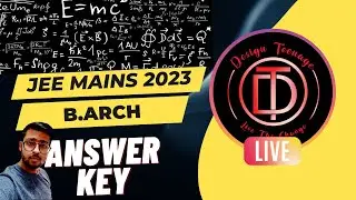JEE Mains 2023 Answer Key Paper 2 B.Arch  (Unofficial)