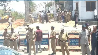 TRS Party office muttadi in Hyderabad || Telangan News @apknewslive