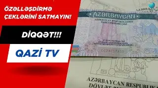 &Ouml;zəlləşdirmə &ccedil;eklərini satmayın! #qazitv #abunəol #bəyənpaylaş