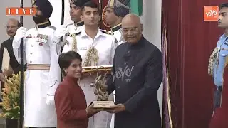 Cricketer Poonam Yadav Arjuna Award Video | Arjuna Awards 2019 | YOYO TV Channel