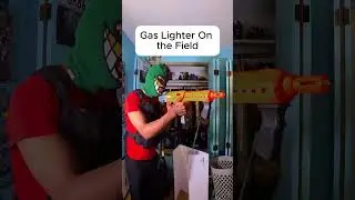 Gas lighter on the battle field