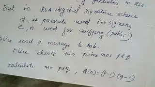 RSA Digital Signature