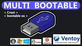 CARA MEMBUAT MULTIBOOTABLE FLASDISK MENGGUNAKAN VENTOY.   ( semua jadi satu flasdisk )