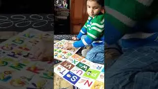 Ritovas Roy is trying to learn alphabets