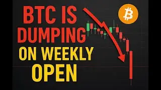 LIVE: BTC Dumping on Weekly Open  -- Key Levels & Trade Setups