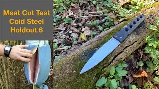 Meat Cut Test: Cold Steel Holdout 6
