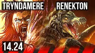 TRYNDAMERE vs RENEKTON (TOP) | KR Master | 14.24