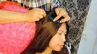 Cabut Uban rambut panjang