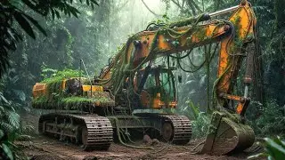 We Found an Abandoned Monster Excavator in the Jungle&hellip; The Restoration Will Shock You