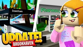 Roblox Roleplay | Brookhaven Updates! | Subway, HUGE Mansion, & Pharmacy!