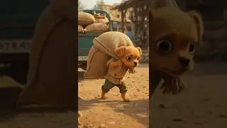 Hard Work Always Wins,Heart Touching Puppy Story ❤️&nbsp;#Shorts#Viral#Puppy