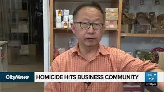 Homicide hits business community
