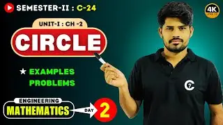 Circle | Engineering Mathematics | Day 2 | chaitumawa7