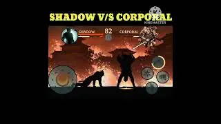Shadow Fight Vip🔥Mod🔥Shadow Fight💪💪With Corporal || Crazy Moment Part - 168