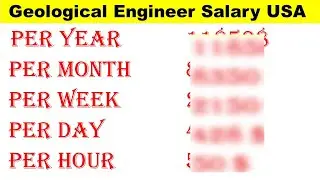 Geological Engineer Salary in USA | Geological Engineering Salaries in USA | #salary #salaries #jobs