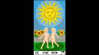 Tarot Key 19 - The Sun (Updated)