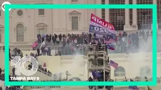 U.S. Capitol put on lockdown after protestors break through barriers