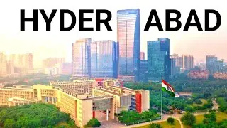 Hyderabad Hitech City | Emerging IT Hub Of India | Hyderabad City 4k Drone View| Hyderabad City Tour