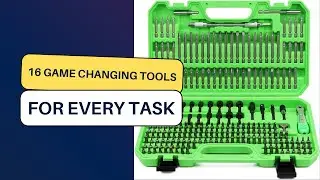 Discover 16 Game Changing Tools for Every Task | Tools That'll Change How You Tackle Projects!