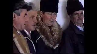Ceata de colindători din Măcin din anii 50