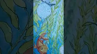 Visualizing the benefits of restorative ocean farming  #savetheplanet #artist #oceanlaw #kelpforest