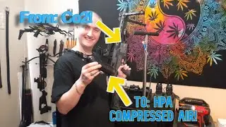 Как перевести Umarex Air Javelin с CO2 на HPA: правильный способ!