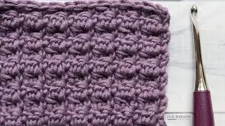 Double Crochet Cluster Stitch | How to Crochet
