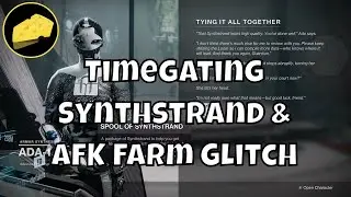 Timegating Synthstrand And AFK Farm Glitch - Bungie Caps Spawn Rate