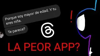 Instale THREADS y fue HORRIBLE.. | Nocturn Shadow (leer desc)