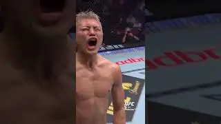 Первый НОКАУТ за вечер 🔥 #ufc325
