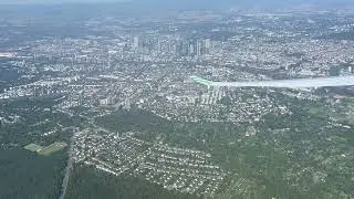 Frankfurt - Flying over Frankfurt, Germany, 2023