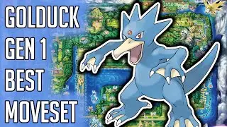 Golduck Gen 1 Best Moveset - Golduck Best Moveset Moves Pokemon Red Blue Yellow Version Guide