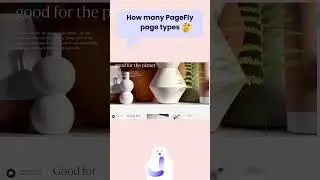 How many Page types in PageFly (p1) #pagefly #shopify #shorts