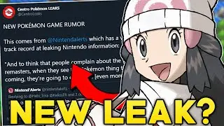 POTENTIAL POKEMON REMASTER LEAK? Crown Tundra Rumor! New Information For Pokemon 2021?