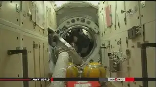 ► Japanese Astronaut returning to Earth