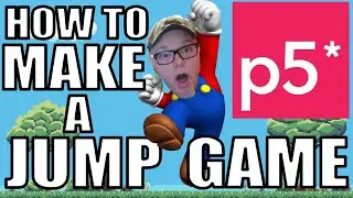 How to make a p5js Jump Game.
