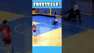 Um&iacute;&scaron; FREESTYLE? #floorball #florbal #penaltyshootout #freestyle #zorro #najezd #goal #skill