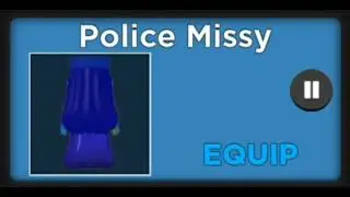 👮&zwj;♀️Roblox Puppet - Police Missy Theme👮&zwj;♀️ (Roblox Puppet) (Survivor pass 10)🏅