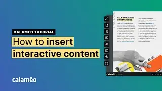 Как вставить интерактивный контент | Урок по Calam&eacute;o