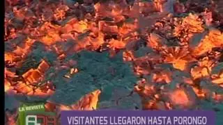 Santacruceños llegaron hasta Porongo para festejar San Juan