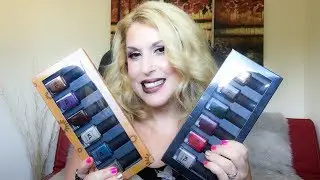 KL Polish 14 SHADES!!! | NAIL SWATCHES REVIEW | WINTER GLAMOURLAND 70s VIBES & MORE