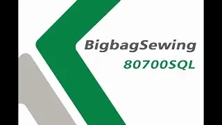 Model 80700SQL Big Bag Sewing Machine without Fillercord - for Spout / Inlet / Outlet
