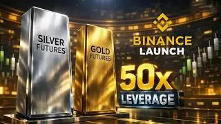 Binance Launch Trading  Gold & Silver 24/7 | Gold & Silver Futures Trading