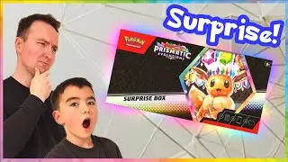 ✨ Prismatic Evolutions Pokemon Card Surprise Box Opening 🎁